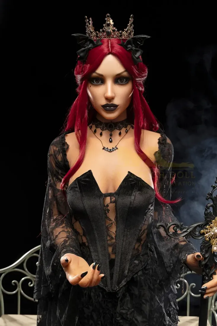 Picture of Irontech Doll Red Hair Gothic Sex Doll 169cm S47 Gia