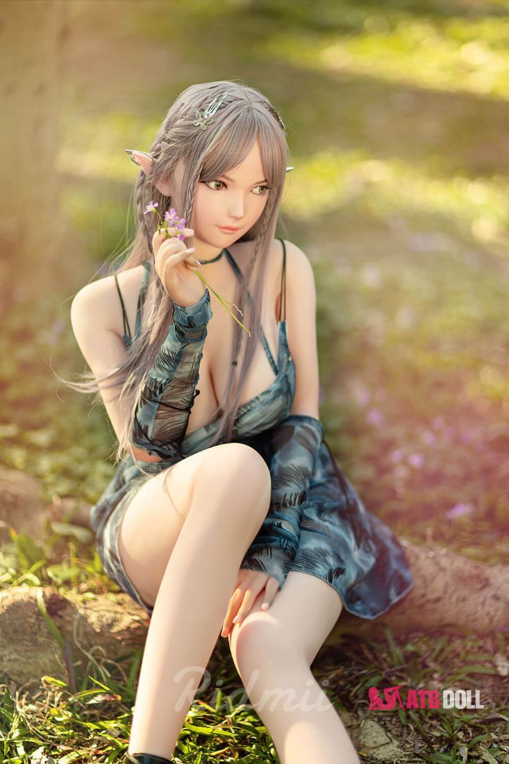 Picture of Ridmii - 163cm (5ft3") Fantasy Elf Head Hybrid Sex Doll - Aggie