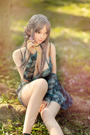 Picture of Ridmii - 163cm (5ft3") Fantasy Elf Head Hybrid Sex Doll - Aggie