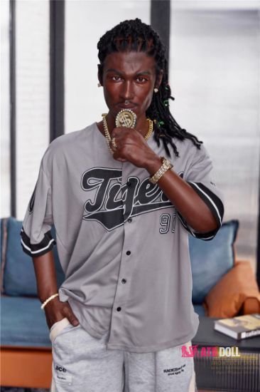 Picture of Irontech Doll Black Silicone Sex Doll 170cm M7 Bill