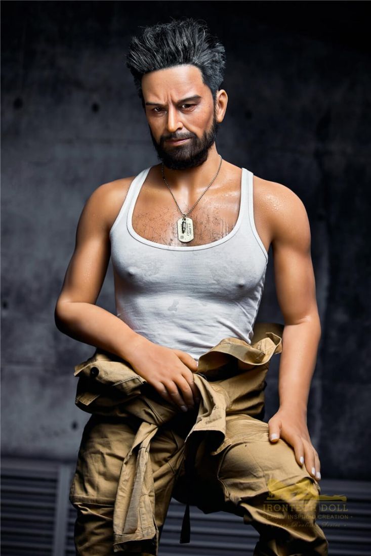 Picture of Irontech Doll Silicone Head Sex Doll 175cm William