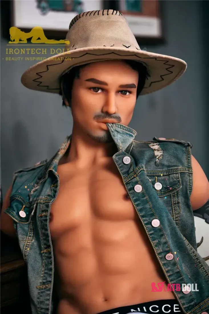 Picture of Irontech Male Torso Sex Doll TPE Kevin Tanned