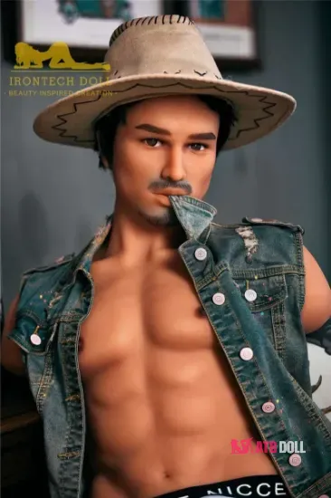 Picture of Irontech Male Torso Sex Doll TPE Kevin Tanned