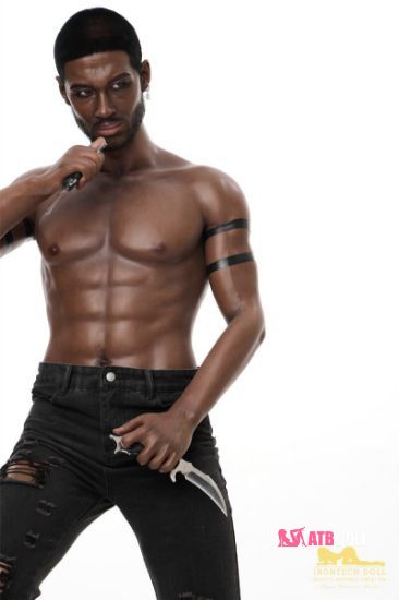 Picture of Irontech Black Male Love Doll 176cm M7 Bill