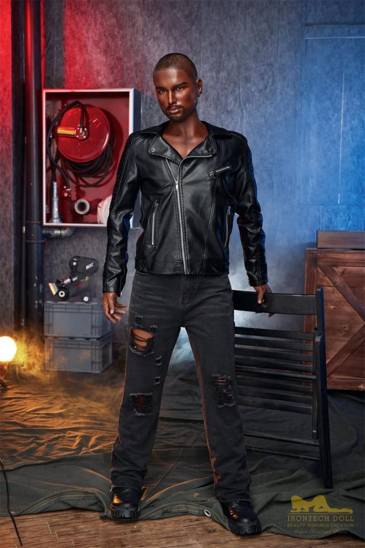 Picture of Irontech Doll Ebony Sex Doll 170cm M1 Kevin