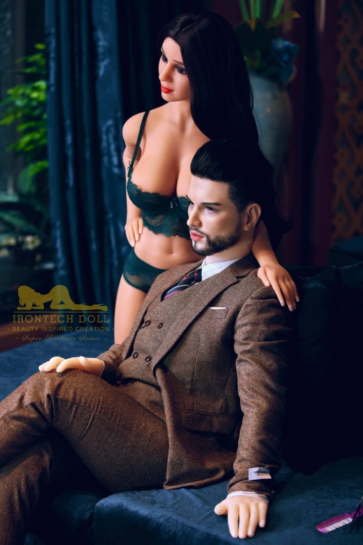 Picture of Irontech Doll Male Silicone Head & Tpe Body Sex Doll 162cm M1 Kevin