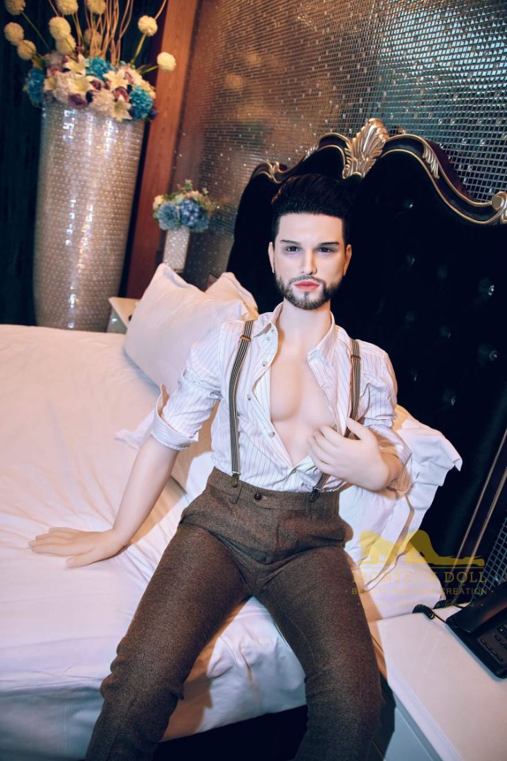 Picture of Irontech Doll Male Silicone Head & Tpe Body Sex Doll 162cm M1 Kevin