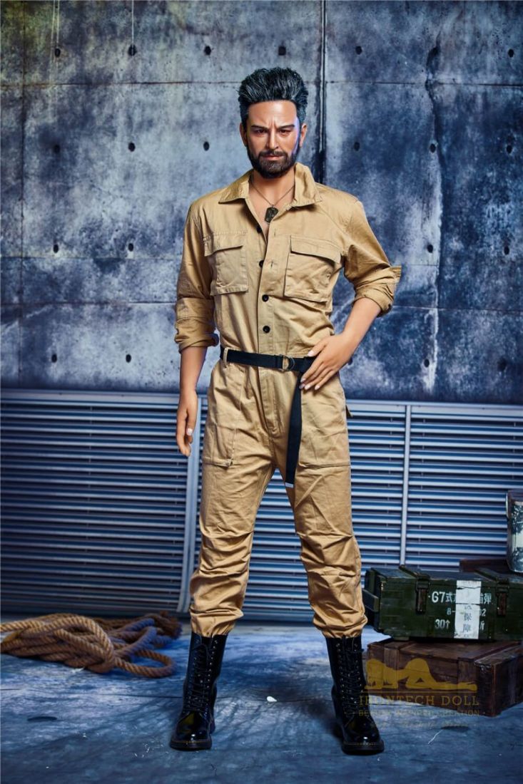 Picture of Irontech Doll Silicone Head Sex Doll 175cm William