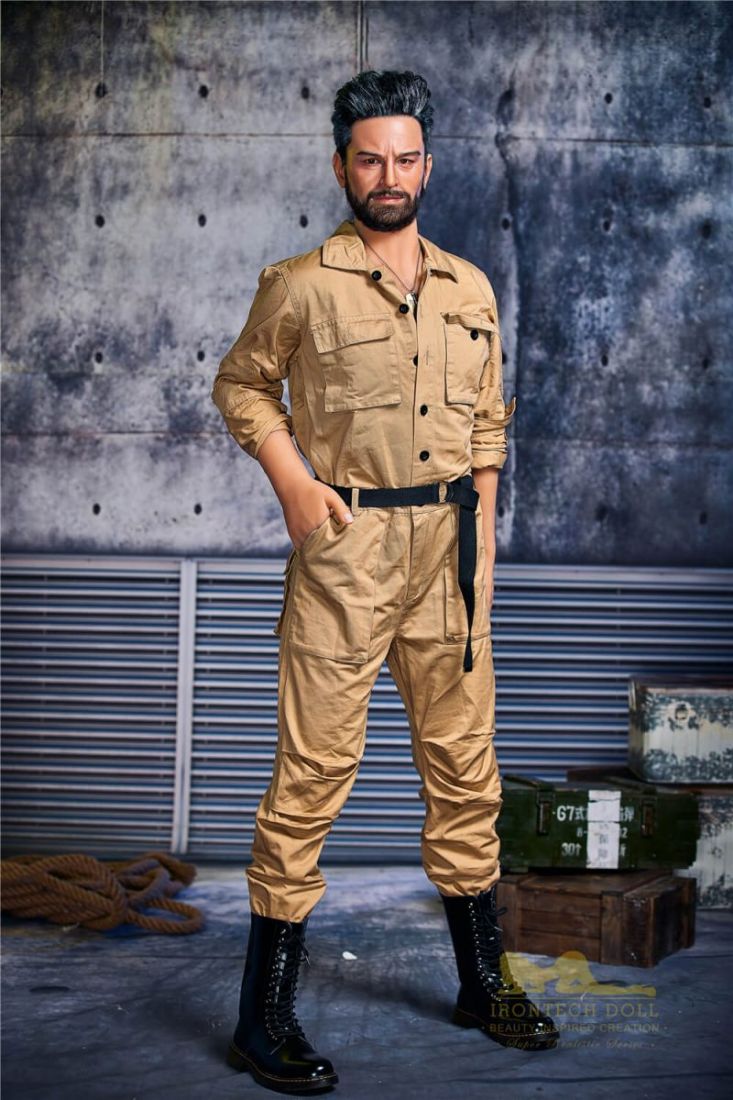 Picture of Irontech Doll Silicone Head Sex Doll 175cm William