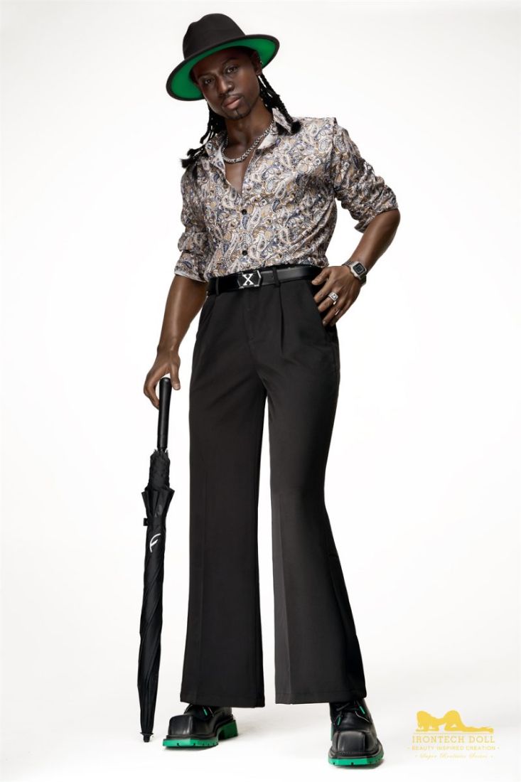 Picture of Irontech Doll Sex Doll Black 176cm M8 James