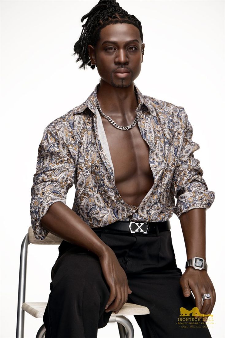 Picture of Irontech Doll Sex Doll Black 176cm M8 James