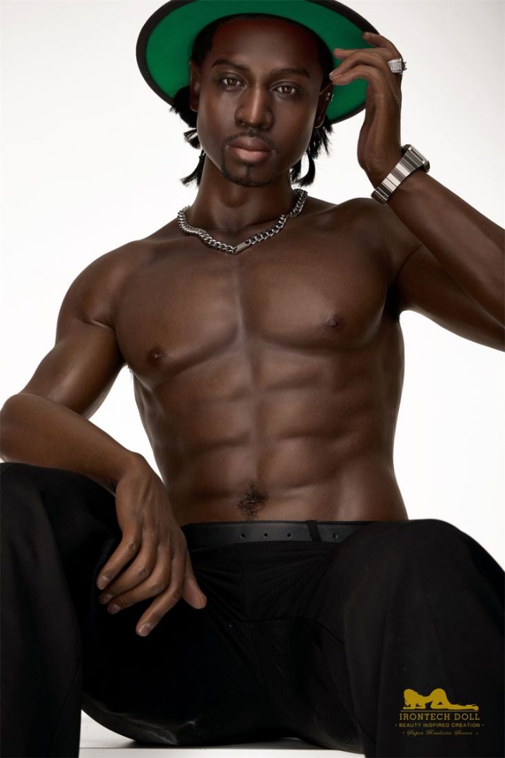 Picture of Irontech Doll Sex Doll Black 176cm M8 James