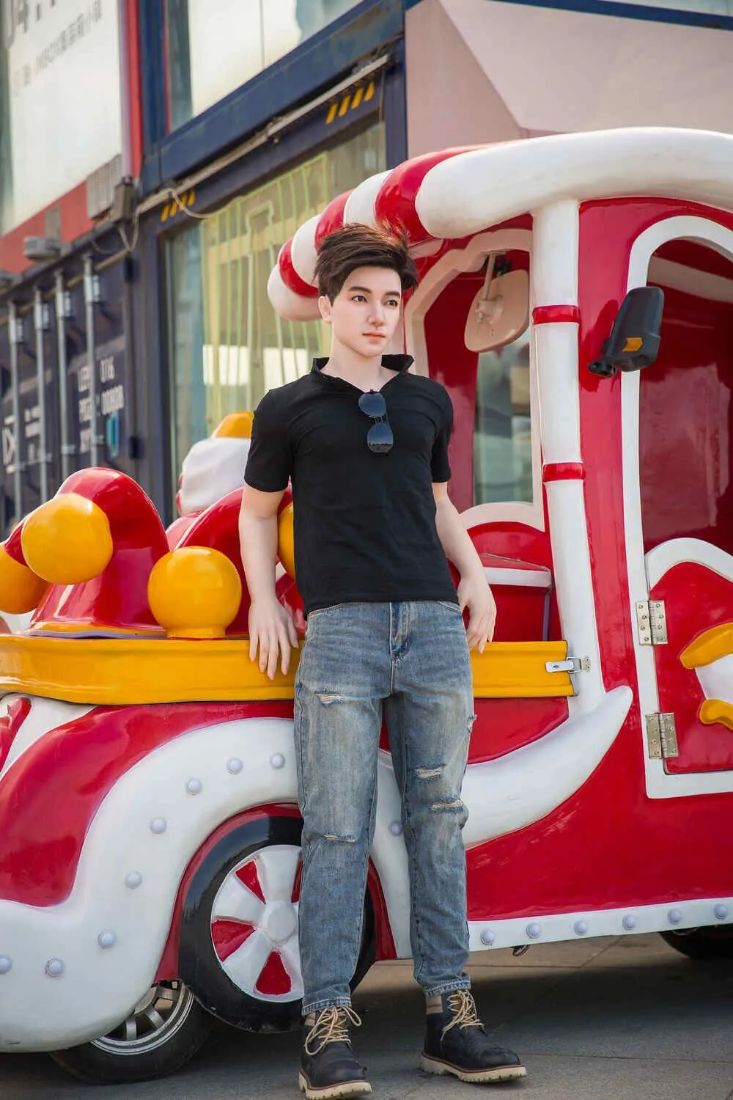 Picture of Qita Doll 177cm/5ft10 Male Silicone Sex Doll – Qing