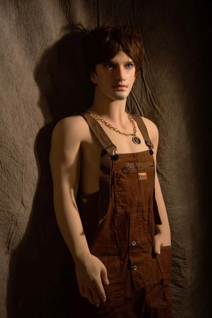 Picture of Qita Dolls 170cm/5ft7 Male Silicone Head Sex Doll – Zhou