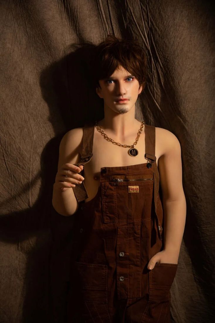 Picture of Qita Dolls 170cm/5ft7 Male Silicone Head Sex Doll – Zhou