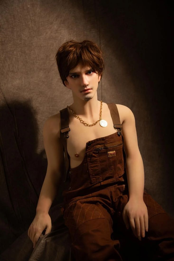 Picture of Qita Dolls 170cm/5ft7 Male Silicone Head Sex Doll – Zhou