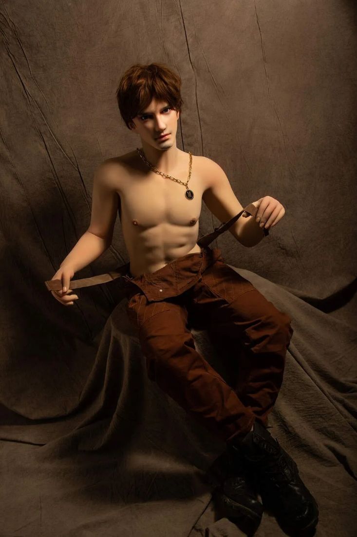 Picture of Qita Dolls 170cm/5ft7 Male Silicone Head Sex Doll – Zhou