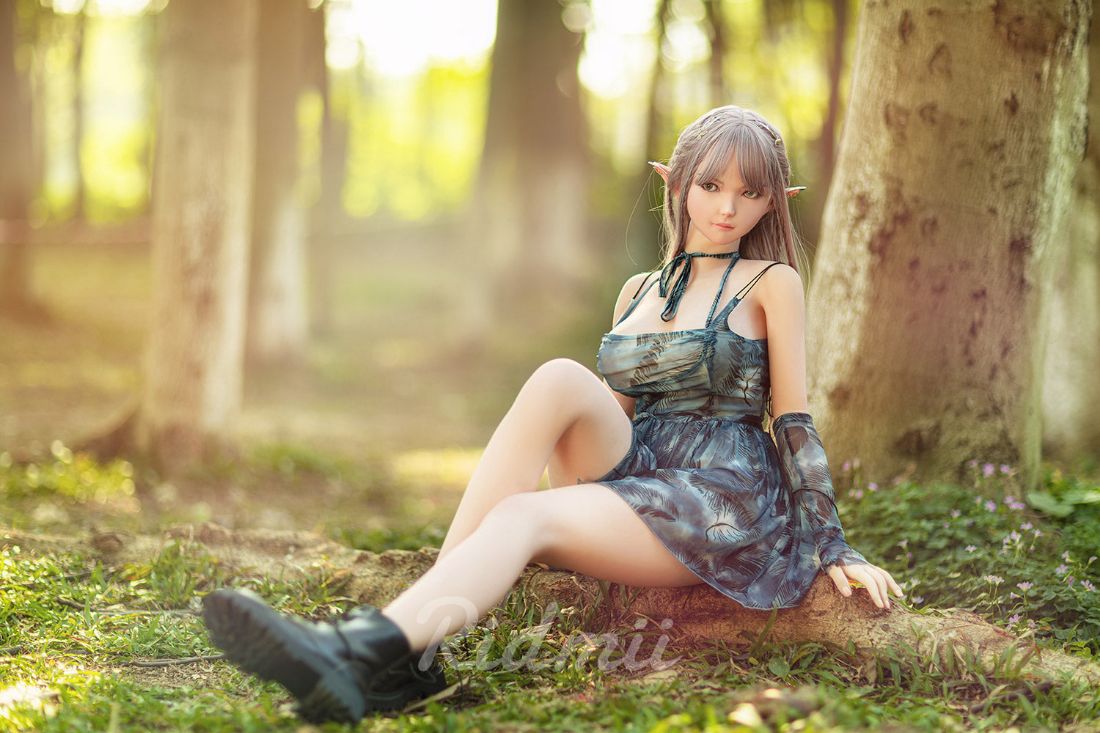 Picture of RIDMII Aggie Unique Design 5'3 FT(163cm) Genie Sex Doll Silicone Head Elf Big Breasts Adult Love Doll [In Stock | US Only]