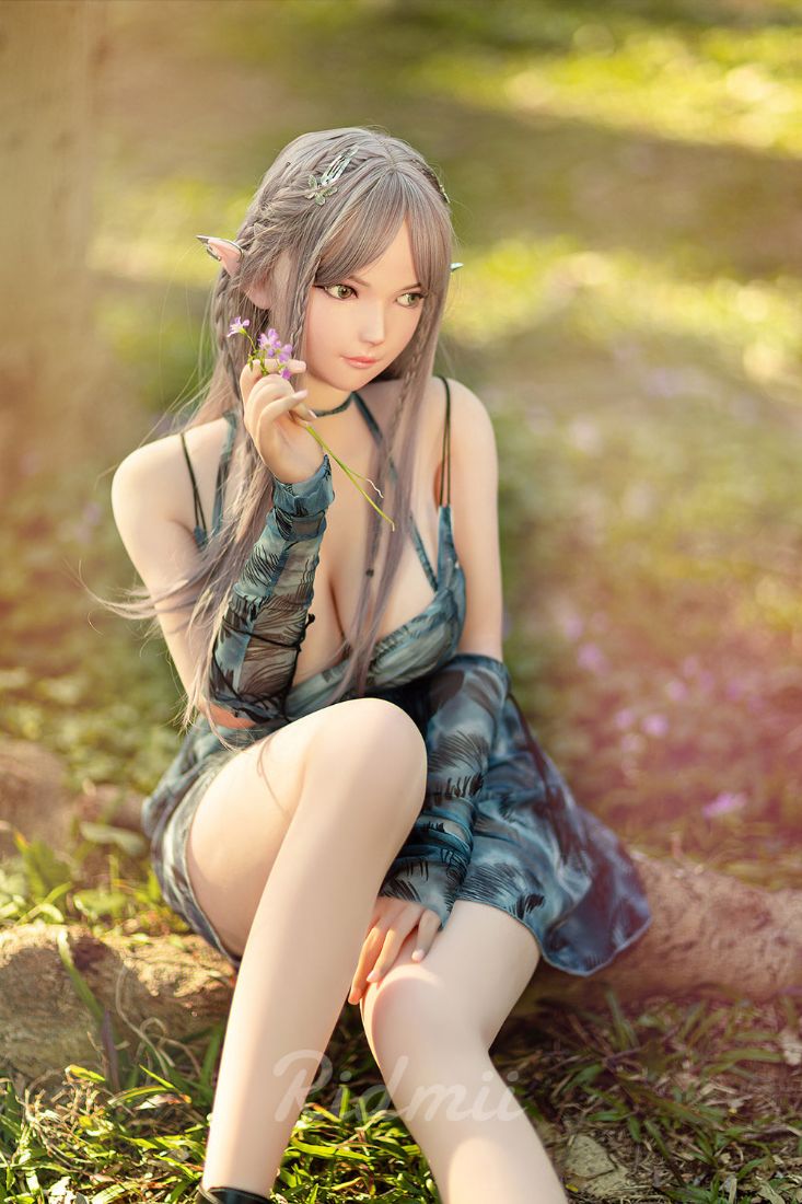 Picture of RIDMII Aggie Unique Design 5'3 FT(163cm) Genie Sex Doll Silicone Head Elf Big Breasts Adult Love Doll [In Stock | US Only]