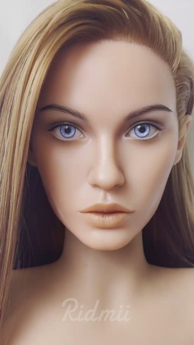 Picture of Ridmii Amber Unique Design TPE Body Silicone Head Full Size Movable Jaw Sex Doll [In Stock | US Only]