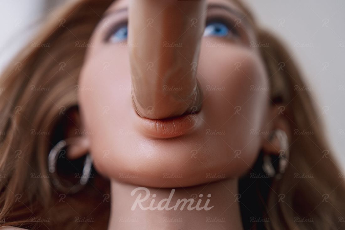 Picture of Ridmii Amber Unique Design TPE Body Silicone Head Full Size Movable Jaw Sex Doll [In Stock | US Only]