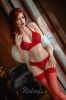Picture of RIDMII Gracy Unique Design 5'4 FT (166cm) Silicone Head TPE Body Red Hair Small Breasts Adult Sex Doll [In Stock | US Only]