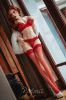 Picture of RIDMII Gracy Unique Design 5'4 FT (166cm) Silicone Head TPE Body Red Hair Small Breasts Adult Sex Doll [In Stock | US Only]