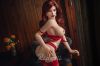 Picture of RIDMII Gracy Unique Design 5'4 FT (166cm) Silicone Head TPE Body Red Hair Small Breasts Adult Sex Doll [In Stock | US Only]