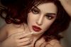 Picture of RIDMII Gracy Unique Design 5'4 FT (166cm) Silicone Head TPE Body Red Hair Small Breasts Adult Sex Doll [In Stock | US Only]