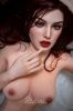Picture of RIDMII Gracy Unique Design 5'4 FT (166cm) Silicone Head TPE Body Red Hair Small Breasts Adult Sex Doll [In Stock | US Only]