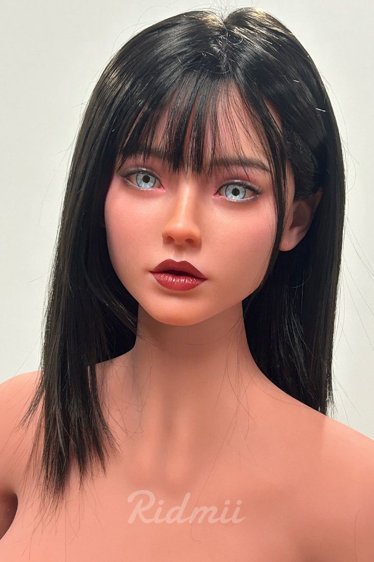 Picture of RIDMII Danica Plus Unique Design 5'3 FT (161cm) #468 Silicone Head TPE Body Blowjob Adult Blowjob Sex Doll [In Stock | US Only]