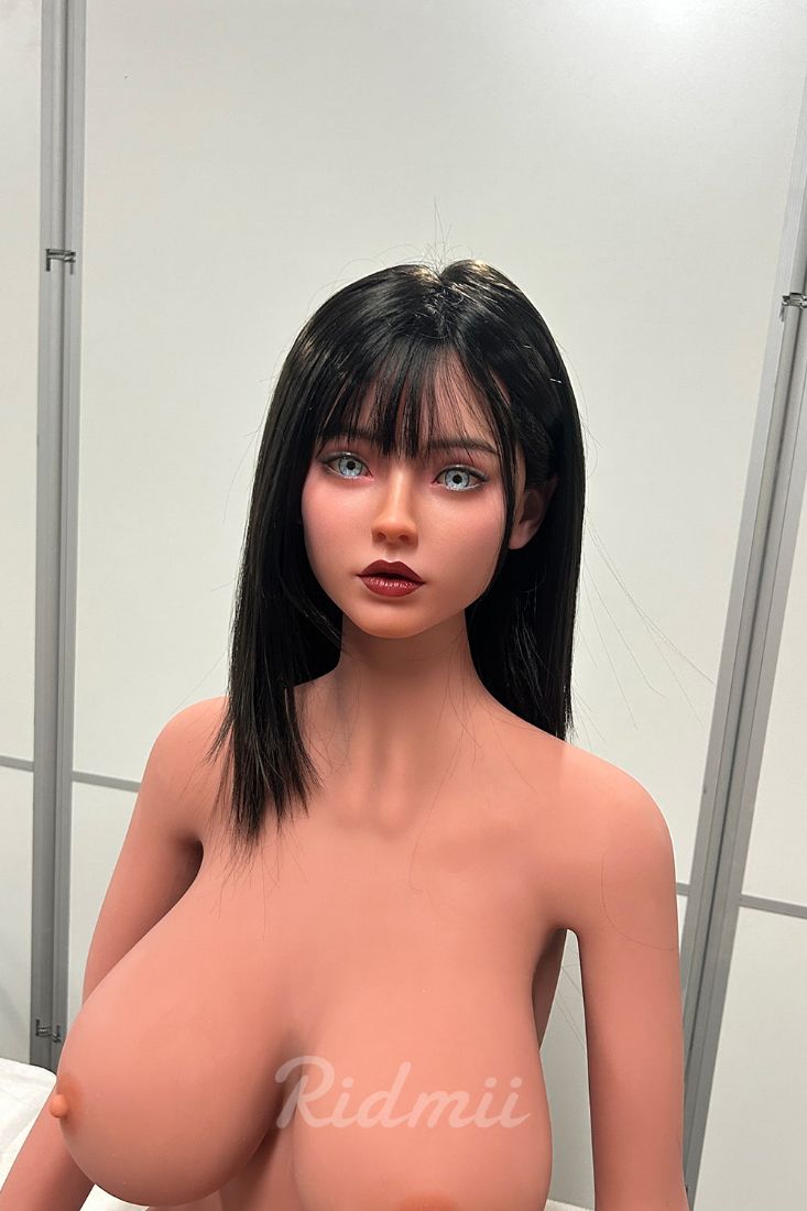 Picture of RIDMII Danica Plus Unique Design 5'3 FT (161cm) #468 Silicone Head TPE Body Blowjob Adult Blowjob Sex Doll [In Stock | US Only]