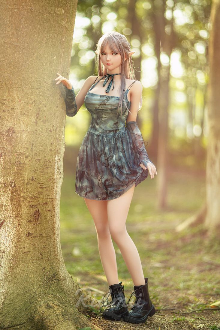 Picture of RIDMII Aggie Unique Design 5'3 FT(163cm) Genie Sex Doll Silicone Head Elf Big Breasts Adult Love Doll [In Stock | EU Only]