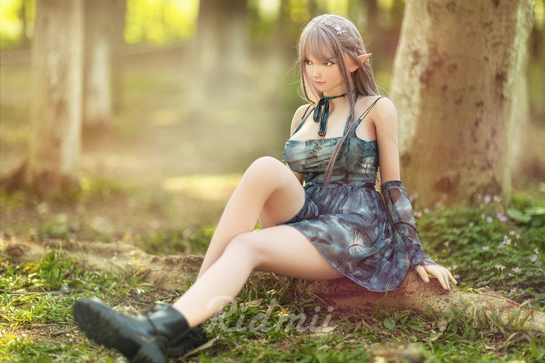 Picture of RIDMII Aggie Unique Design 5'3 FT(163cm) Genie Sex Doll Silicone Head Elf Big Breasts Adult Love Doll [In Stock | EU Only]