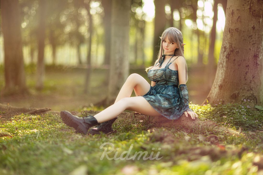 Picture of RIDMII Aggie Unique Design 5'3 FT(163cm) Genie Sex Doll Silicone Head Elf Big Breasts Adult Love Doll [In Stock | EU Only]