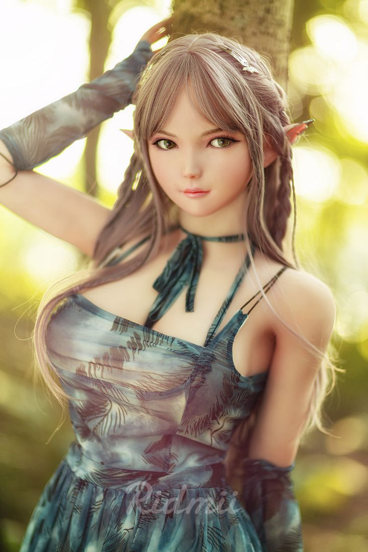 Picture of RIDMII Aggie Unique Design 5'3 FT(163cm) Genie Sex Doll Silicone Head Elf Big Breasts Adult Love Doll [In Stock | EU Only]