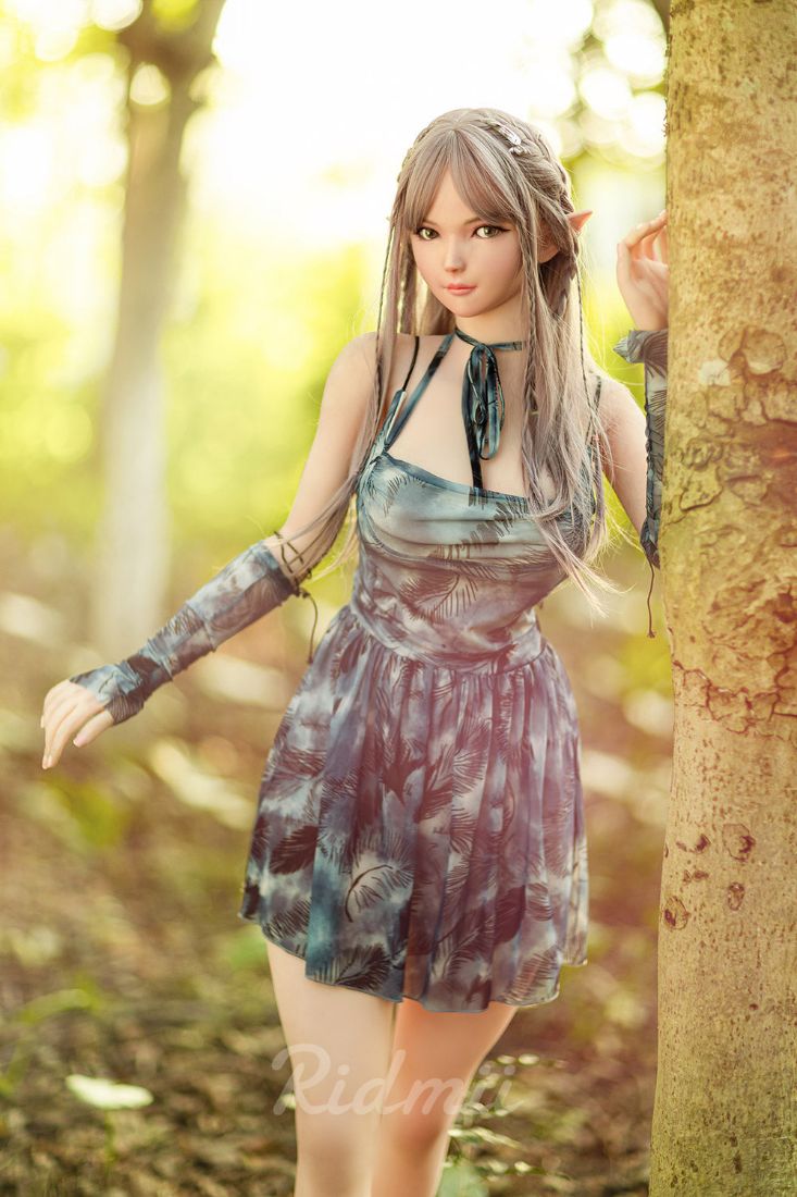 Picture of RIDMII Aggie Unique Design 5'3 FT(163cm) Genie Sex Doll Silicone Head Elf Big Breasts Adult Love Doll [In Stock | EU Only]