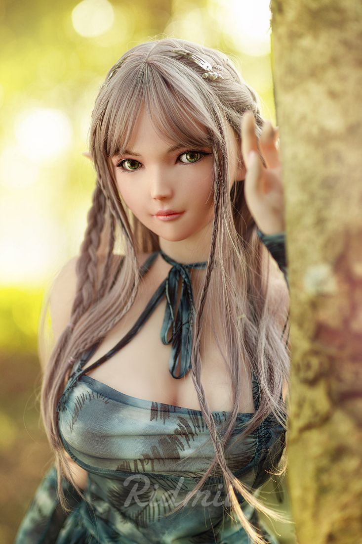 Picture of RIDMII Aggie Unique Design 5'3 FT(163cm) Genie Sex Doll Silicone Head Elf Big Breasts Adult Love Doll [In Stock | EU Only]