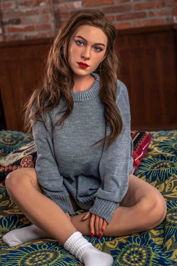 Picture of Starpery 148cm/4ft10 F-cup Silicone Head Sex Doll – Honey