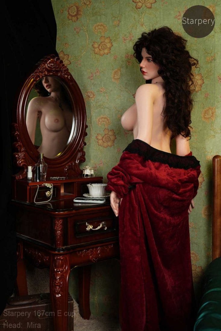 Picture of Starpery 167cm/5ft6 E-cup Silicone Head Sex Doll – Mira