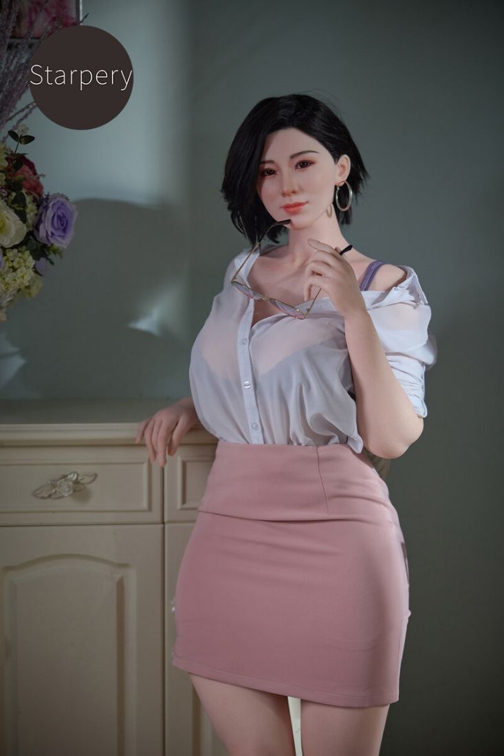 Picture of Starpery 165cm/5ft5 G-cup Silicone Head Sex Doll – Hao