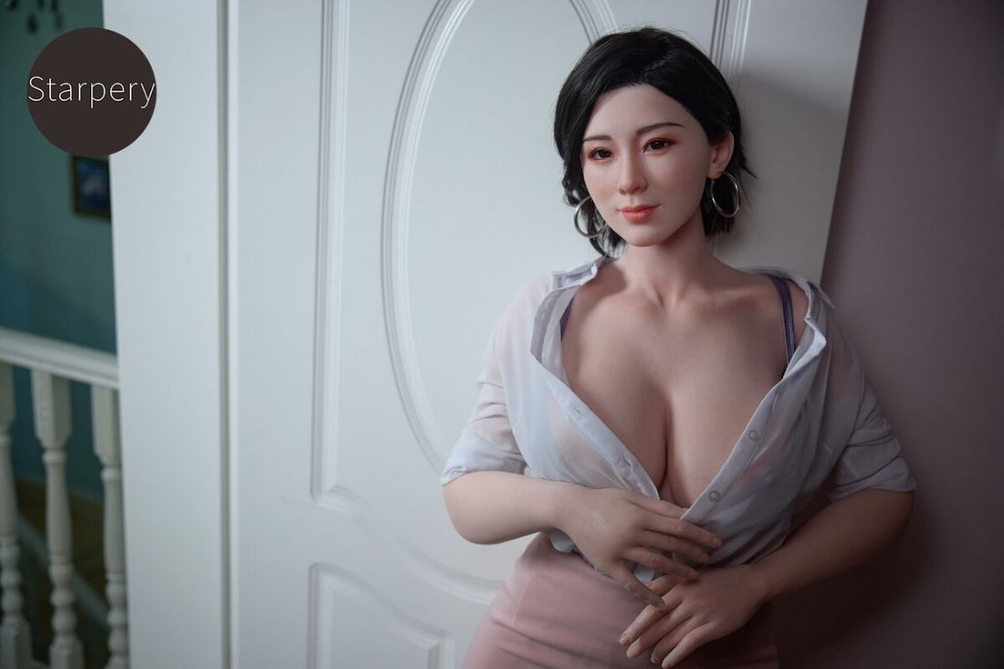 Picture of Starpery 165cm/5ft5 G-cup Silicone Head Sex Doll – Hao