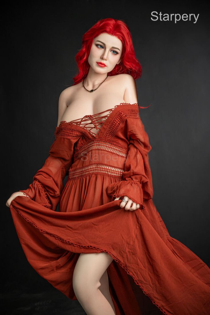 Picture of Starpery 171cm/5ft7 D-cup Silicone Head Sex Doll – Eva