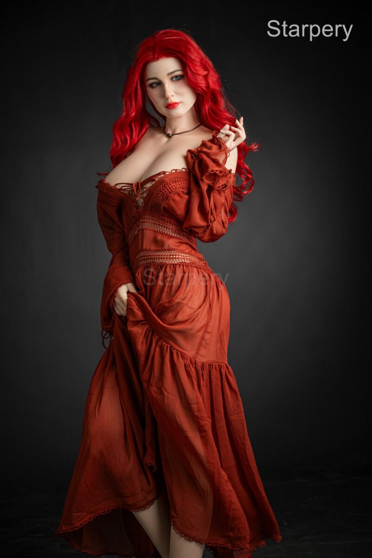 Picture of Starpery 171cm/5ft7 D-cup Silicone Head Sex Doll – Eva