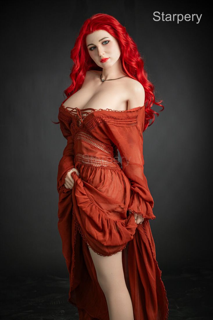Picture of Starpery 171cm/5ft7 D-cup Silicone Head Sex Doll – Eva