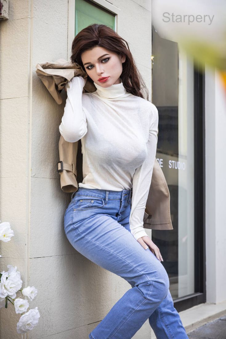 Picture of Starpery 171cm/5ft7 D-cup Silicone Head Sex Doll – Christina