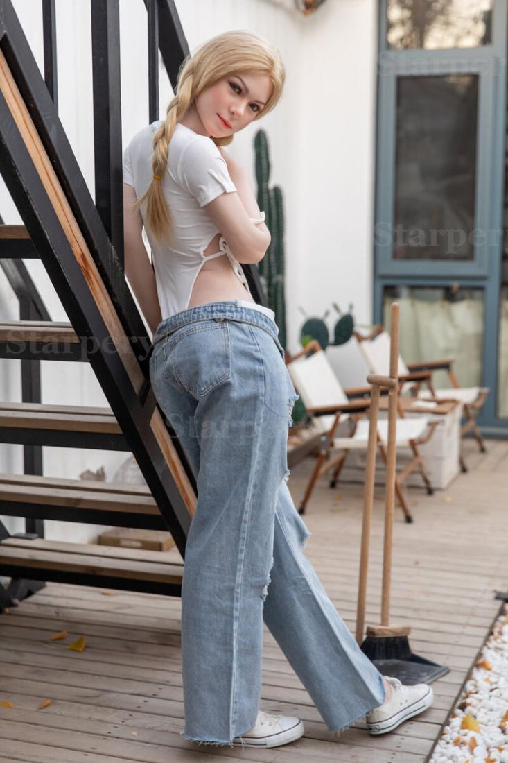 Picture of Starpery 171cm/5ft7 A-cup Silicone Head Sex Doll – Imogen