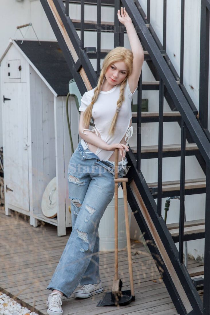 Picture of Starpery 171cm/5ft7 A-cup Silicone Head Sex Doll – Imogen