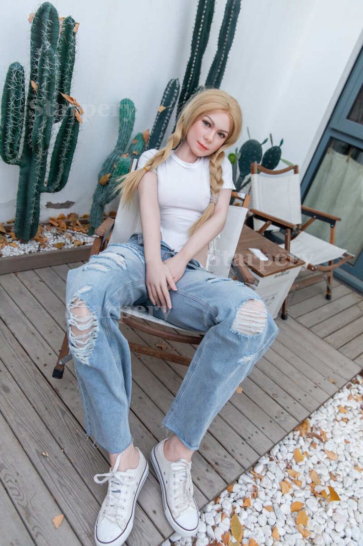 Picture of Starpery 171cm/5ft7 A-cup Silicone Head Sex Doll – Imogen