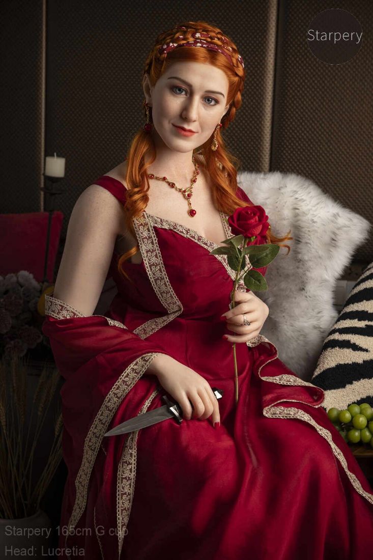 Picture of Starpery 165cm/5ft5 G-cup Silicone Head Sex Doll – Lucretia